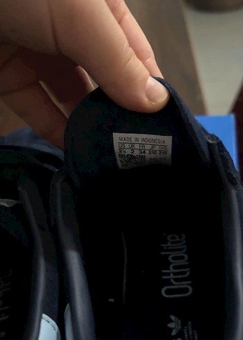 Kadın Lacivert Spor Ayakkabı Wedge Topuklu 34 numara - Görsel 4