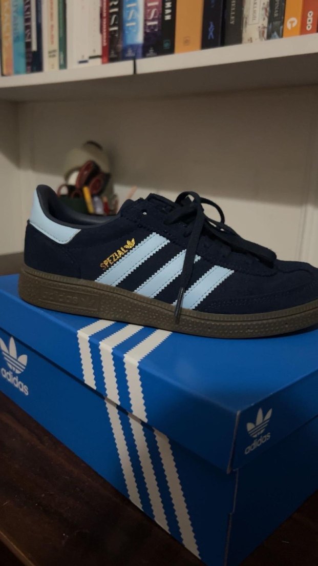 Kadın Lacivert Spor Ayakkabı Wedge Topuklu 34 numara - Görsel 3