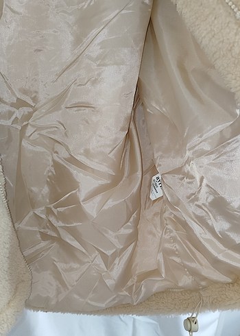 Leopar Desenli Kahverengi Peluş Ceket - Görsel 5