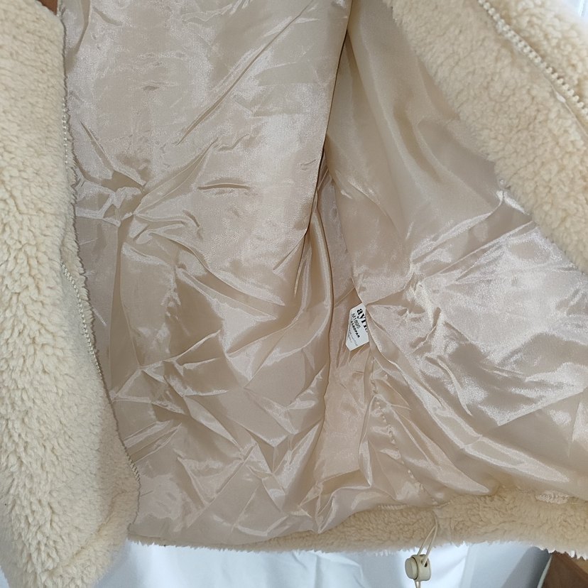 Leopar Desenli Kahverengi Peluş Ceket - Görsel 5