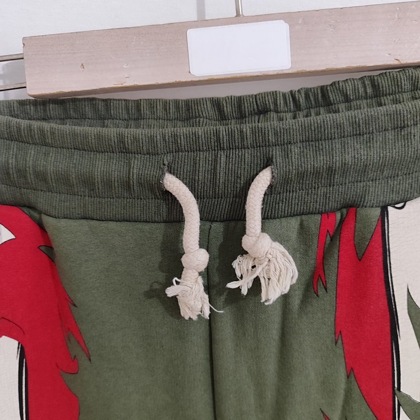 Yeşil Erkek Rahat Kesim Sweatpant - Görsel 5