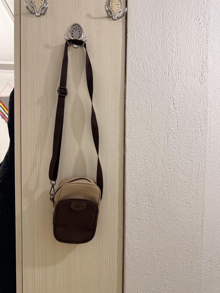 Bej Kahverengi Kadın Çapraz Çanta - Görsel 4