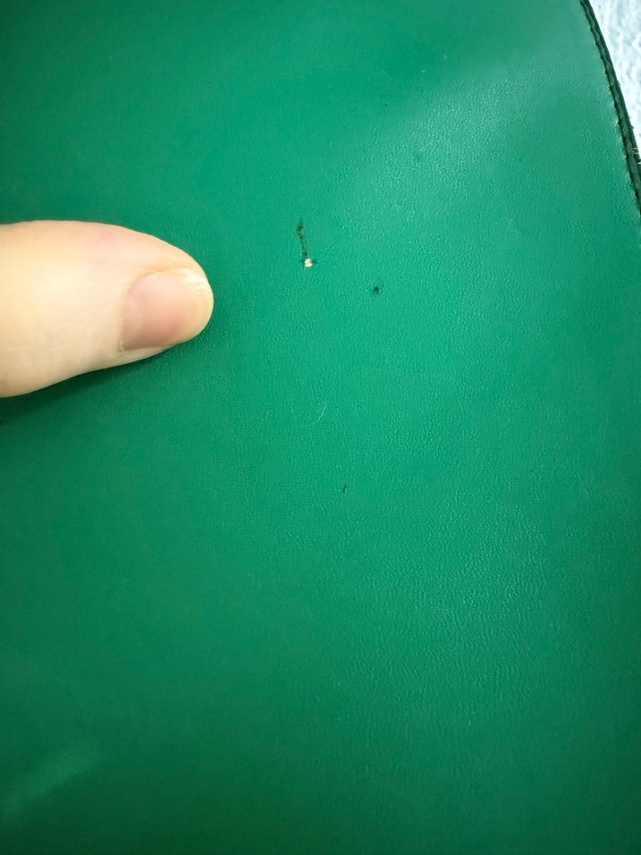 Yeşil Deri Tokalı Kadın Çanta - Görsel 3