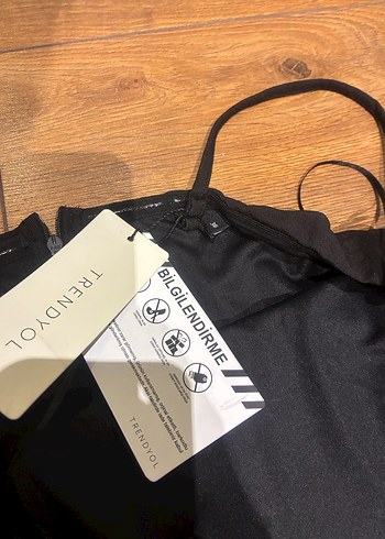 Siyah Uzun Drapeli Kadın Elbise - Görsel 3