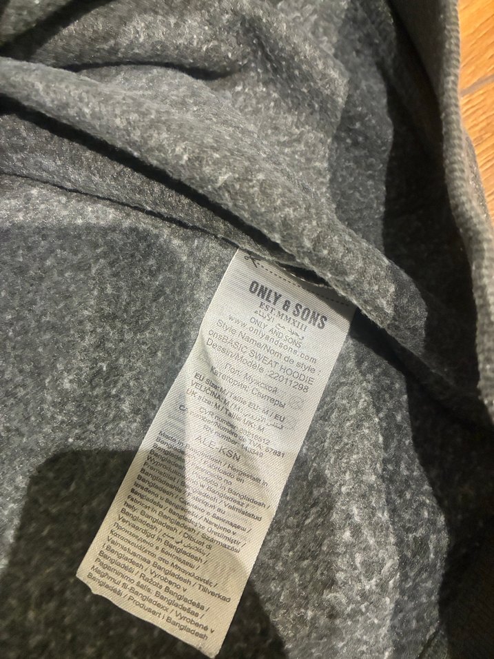 Gri Kapüşonlu Kadın Sweatshirt - Görsel 4