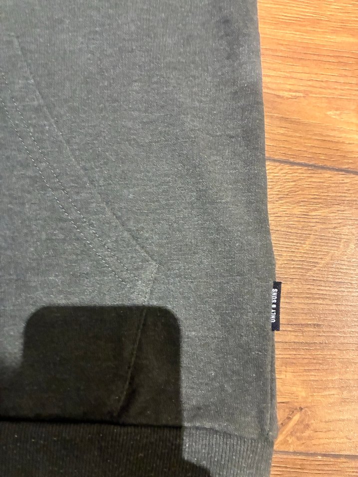 Gri Kapüşonlu Kadın Sweatshirt - Görsel 2