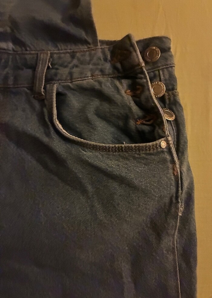 KOTON JEAN ŞORT SALOPET - Görsel 2