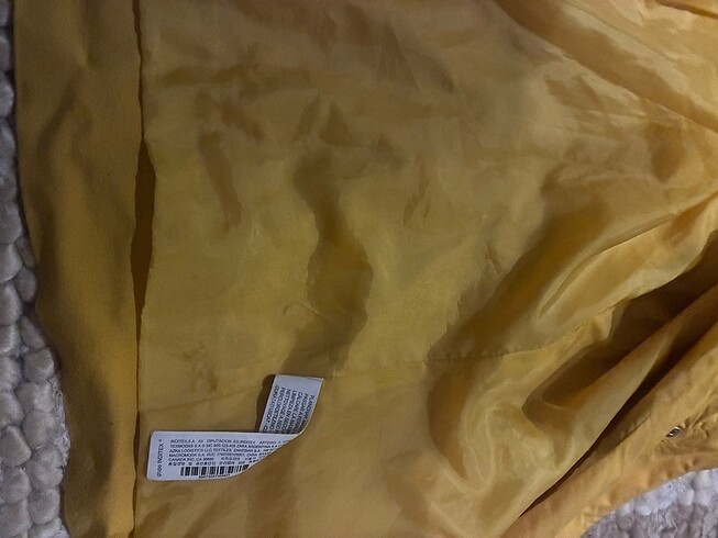 ZARA SARI BALIKÇI YAĞMURLUK - Görsel 6