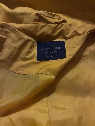ZARA SARI BALIKÇI YAĞMURLUK - Görsel 2