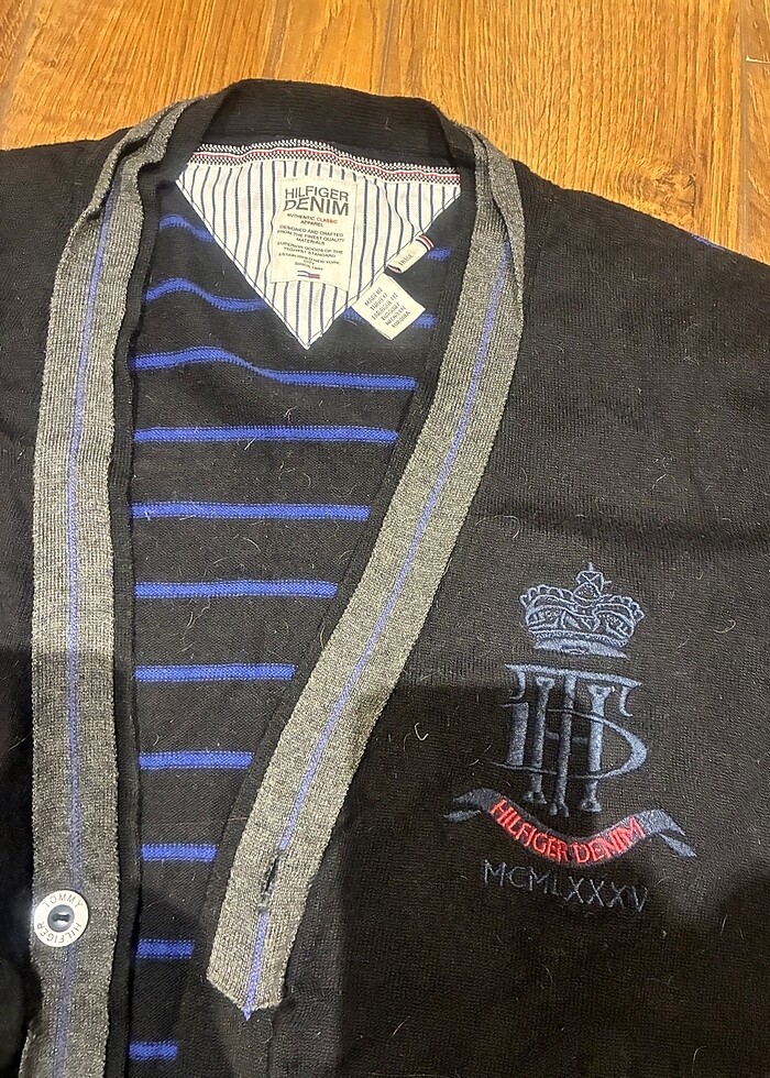 TOMMY HILFIGER SİYAH HIRKA - Görsel 2