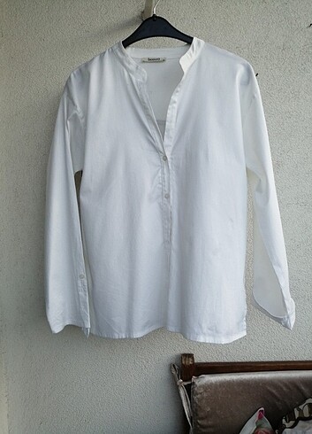 s Beden beyaz Renk Bayan gömlek markası benveo 
