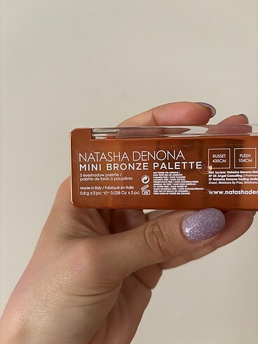 Beden Renk Natasha denona mini bronze palet