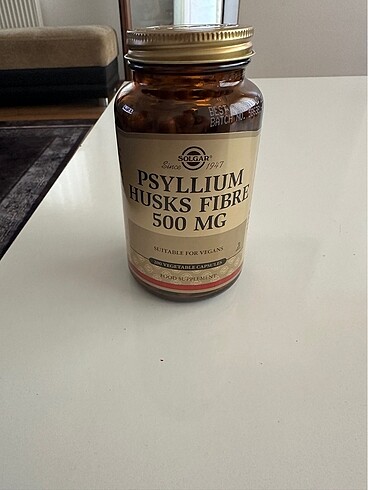 SOLGAR Psyllium Husks Fibre 500 mg