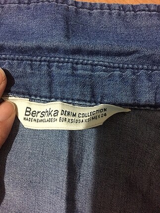 xs Beden Kolsuz kot gömlek