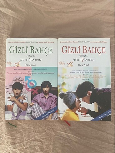 Gizli Bahçe 1 - 2 Kitap (Secret Garden)