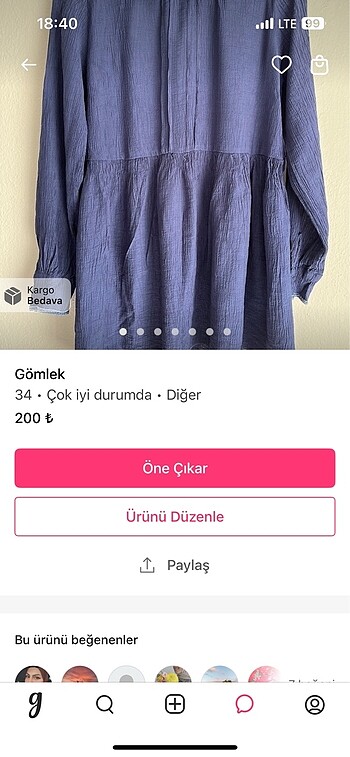 36 Beden Trençkot