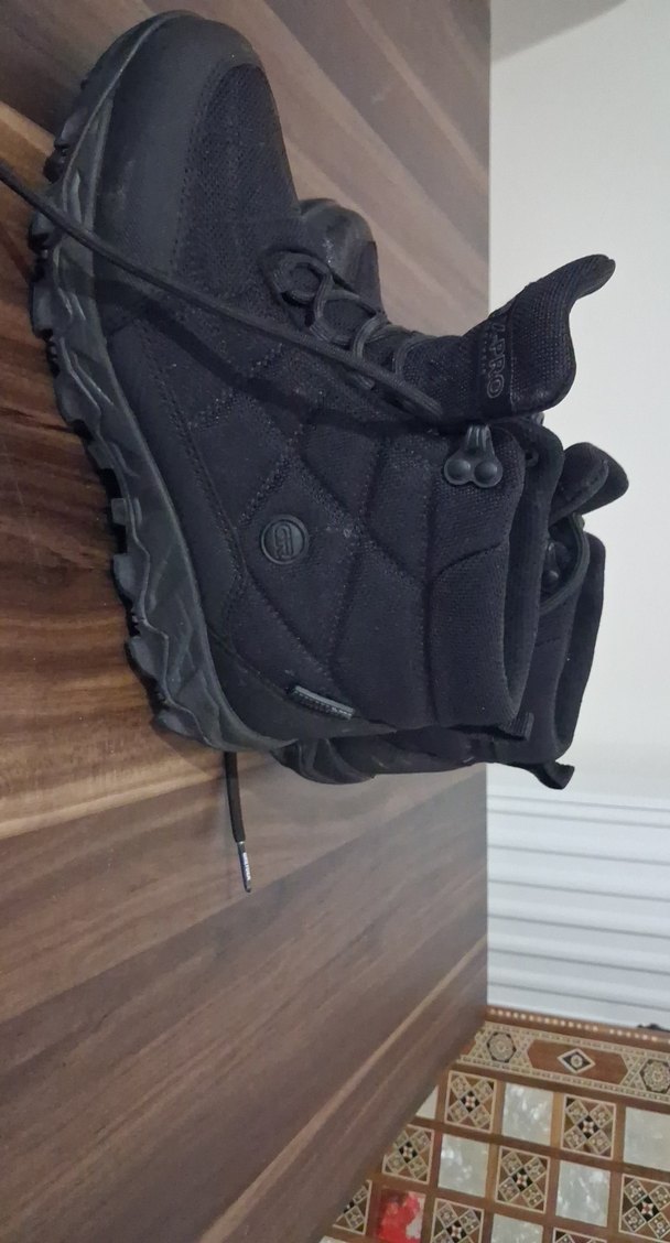 Siyah Bağcıklı Erkek Outdoor bot - Görsel 4