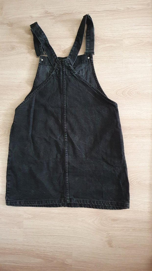 kadin kot salopet kisa elbise - Görsel 2