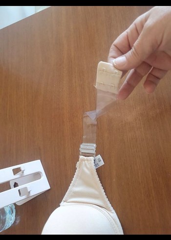 Bej Minimalist Sütyen - Görsel 4