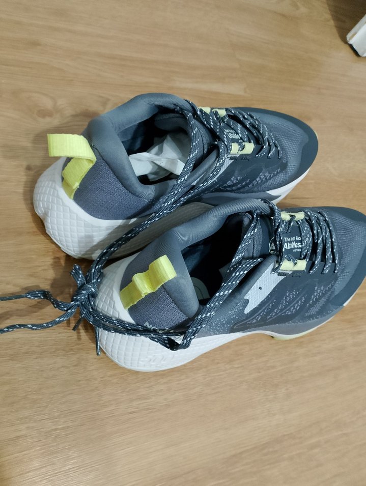 the north face orjinal Gri Spor Ayakkabı Bağcıkları - Görsel 5