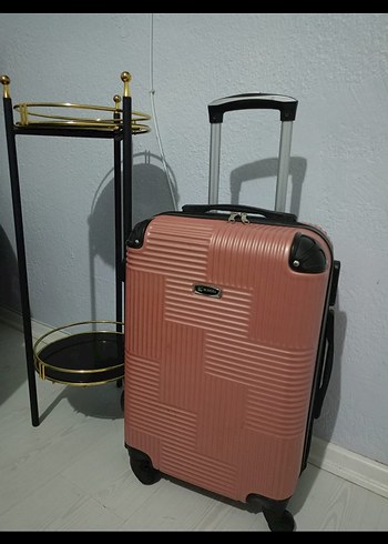 Diger Pembe Modern Klasik Valiz