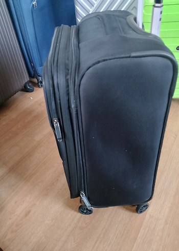 delsey kumaş kabin boy valiz - Görsel 5