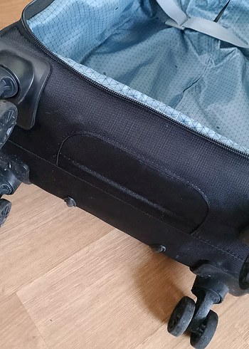 delsey kumaş kabin boy valiz - Görsel 8