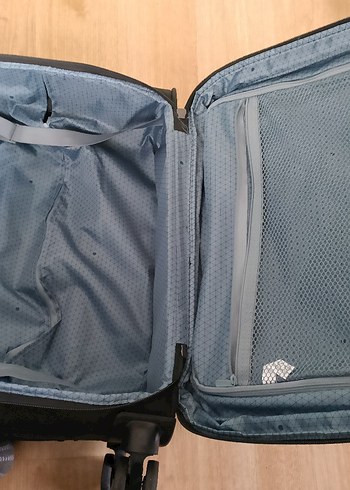 delsey kumaş kabin boy valiz - Görsel 7