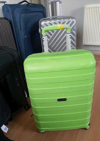 Yeşil kabin boy valiz - Görsel 2