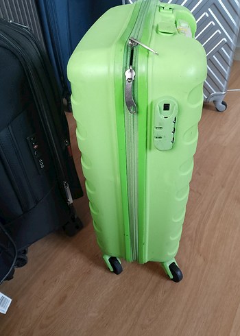 Yeşil kabin boy valiz - Görsel 7