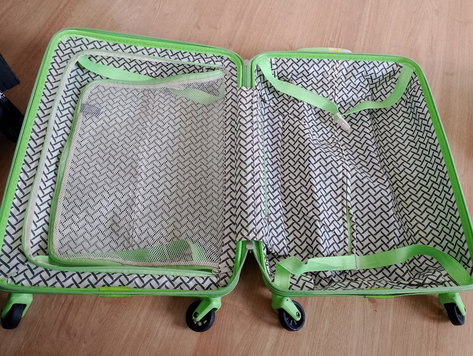 Yeşil kabin boy valiz - Görsel 5