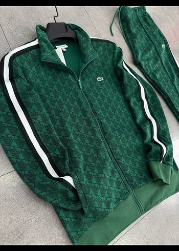 Lacoste Lacoste Yeşil Desenli Eşofman Takımı