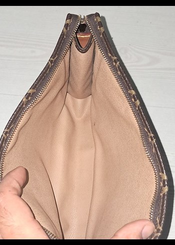  Beden Louis Vuitton orjinal canta Kahverengi Deri Kadın Portföy Çanta