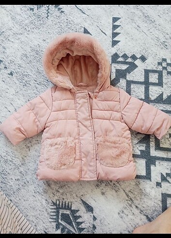 3 Ay Beden ten rengi Renk Kız bebek mont