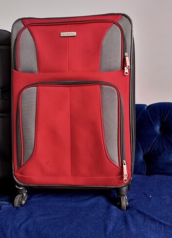 Samsonite orta boy kumaş valiz