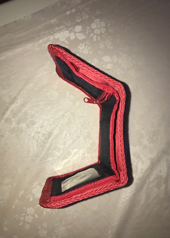 Kırmızı Baskılı Çocuk Cüzdanı Velcro Kapamalı - Görsel 4