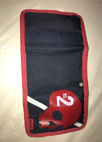 Kırmızı Baskılı Çocuk Cüzdanı Velcro Kapamalı - Görsel 6