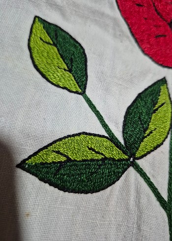 Nakışlı Çok Renkli Masa Örtüsü - Görsel 5