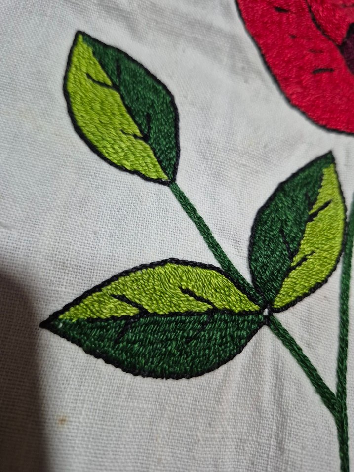 Nakışlı Çok Renkli Masa Örtüsü - Görsel 5