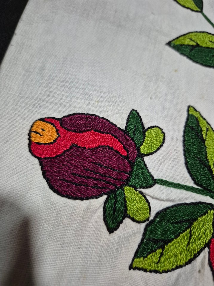 Nakışlı Çok Renkli Masa Örtüsü - Görsel 2