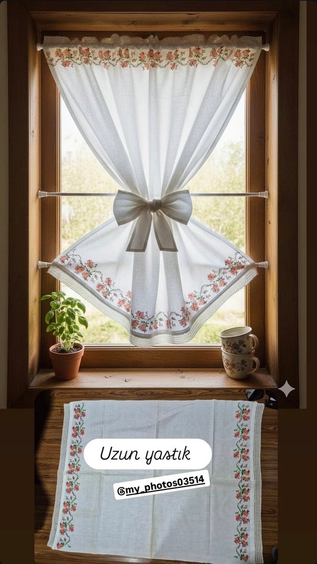Kanavice uzun yastık - Görsel 5
