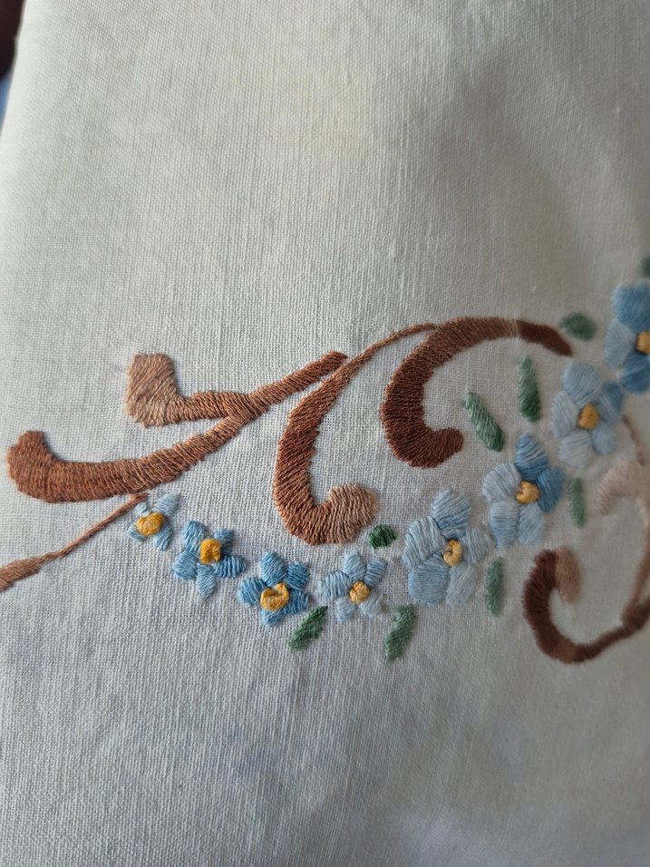 Mavi Nakışlı Geleneksel SARMA ETEK - Görsel 4