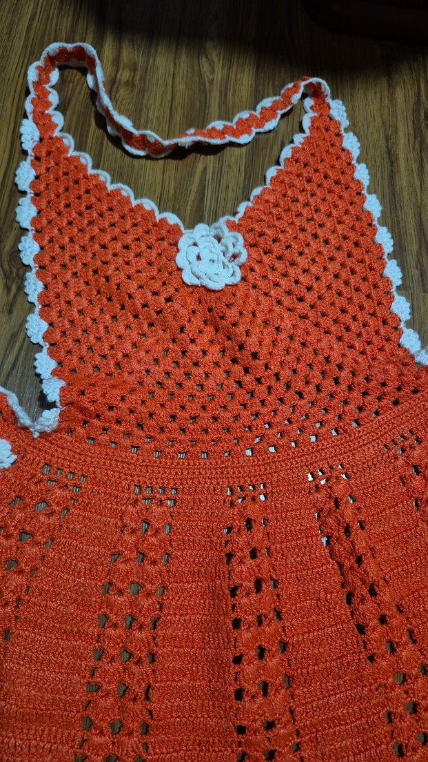 örgü önlük - Görsel 2