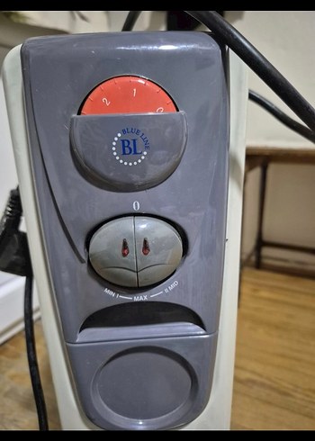 Beyaz ve Gri Elektrikli Radyatör Isıtıcı - Görsel 8