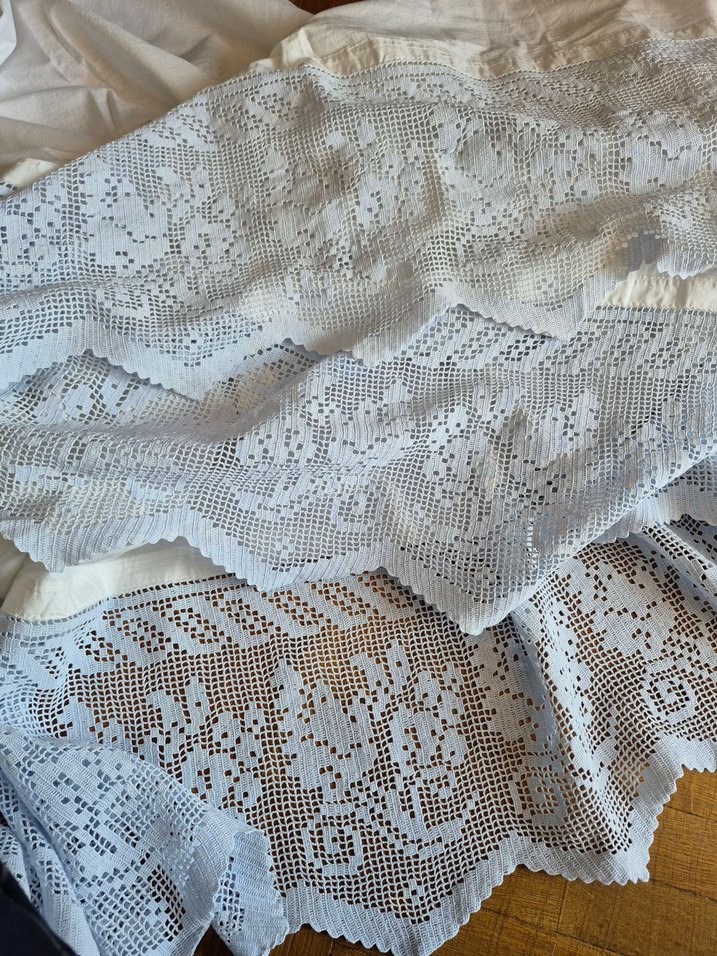 Gri İşlemeli Beyaz Perde - Görsel 2