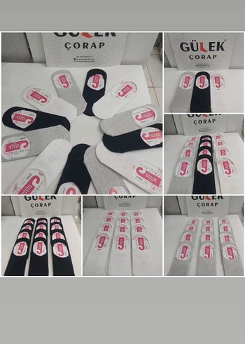 Diğer Gülek Erkek Mini Fit Çorap Seti