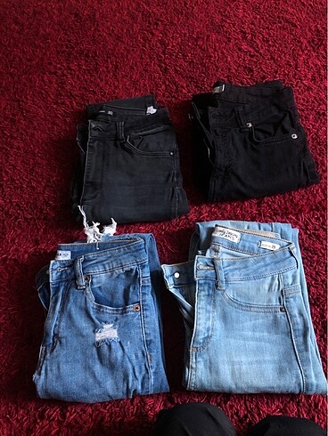 Bershka Pull and bear kot jean