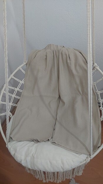 Boll paça rahat keten pantolon