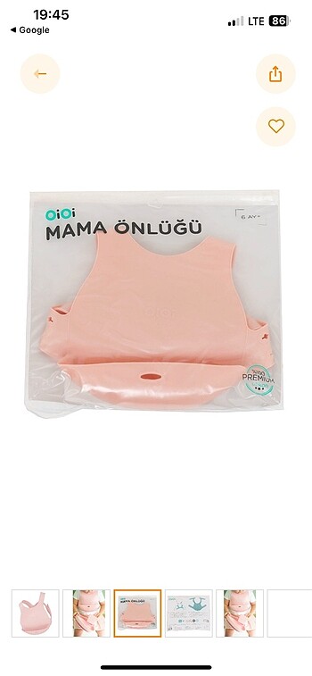 OiOi Oioi mama önlüğü