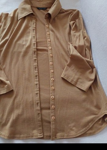 Düğmeli Kadın Gömlek - Görsel 7